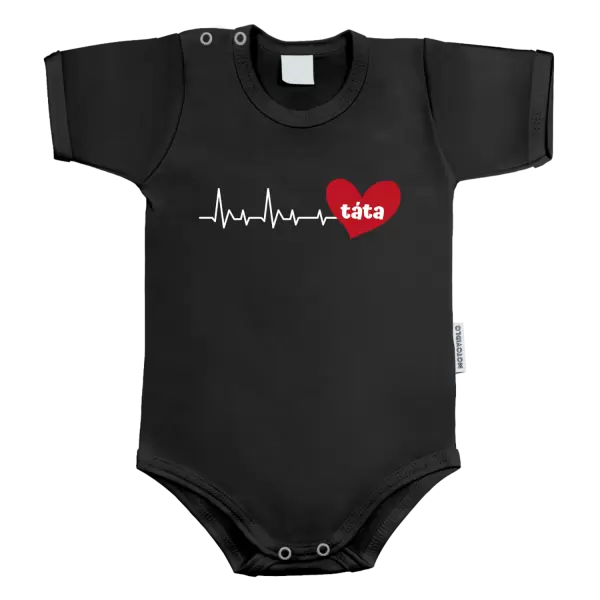 Dětské body Srdeční tep táta