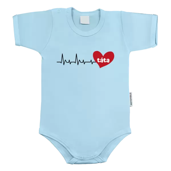 Dětské body Srdeční tep táta