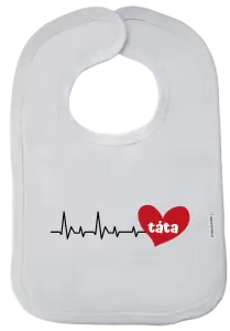 Dětský bryndák Srdeční tep táta