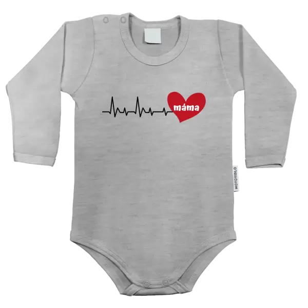 Dětské body Srdeční tep máma