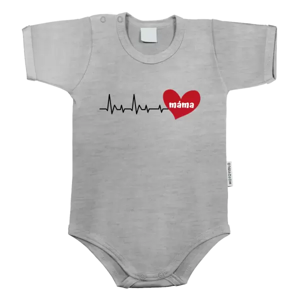 Dětské body Srdeční tep máma