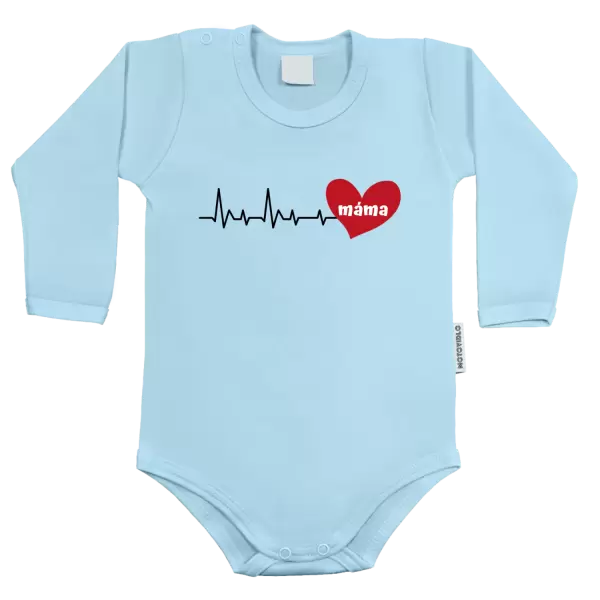 Dětské body Srdeční tep máma