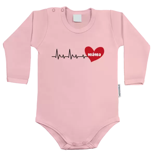Dětské body Srdeční tep máma