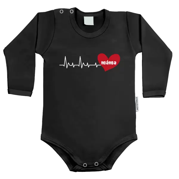 Dětské body Srdeční tep máma