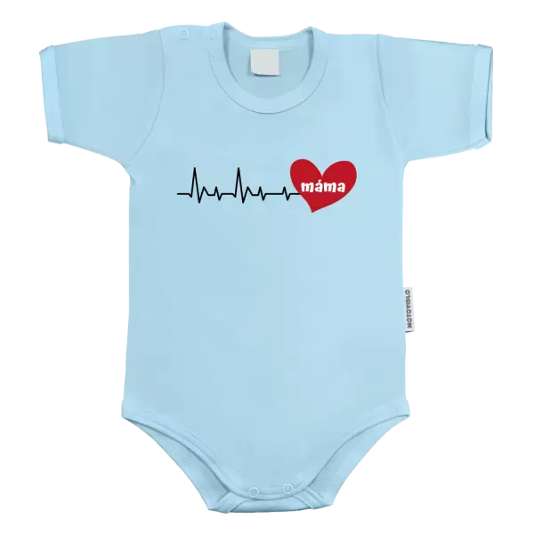 Dětské body Srdeční tep máma