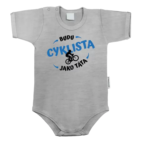Dětské body Budu cyklista jako táta