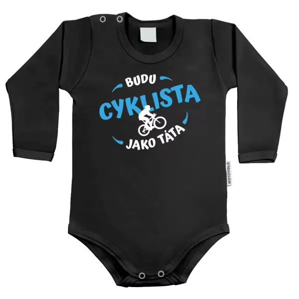 Dětské body Budu cyklista jako táta