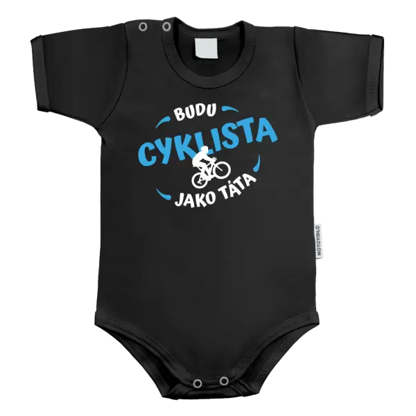 Dětské body Budu cyklista jako táta