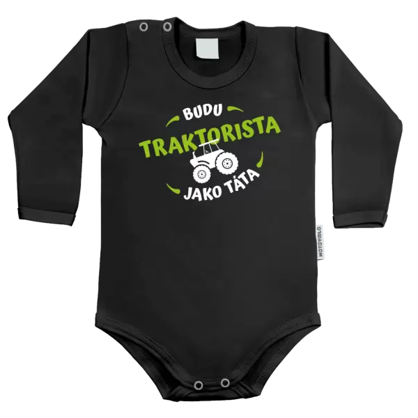 Dětské body Budu traktorista jako táta