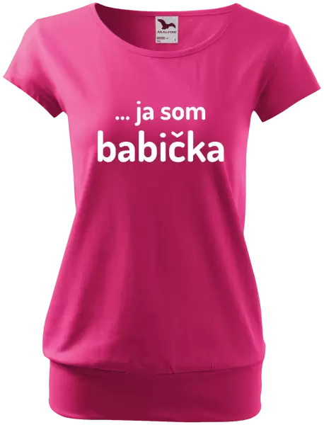 Dámske tričko ... ja som babička 