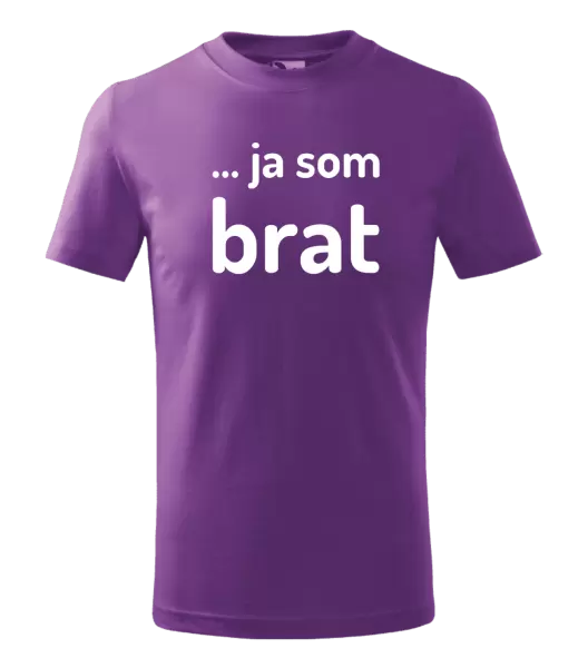 Detské tričko ... ja som brat