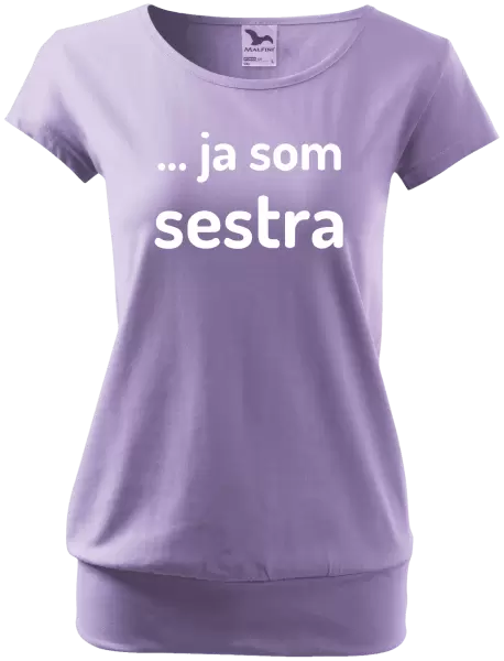 Dámske tričko ... ja som sestra