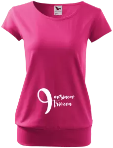 Tehotenské tričko 9 mesiacov triezva