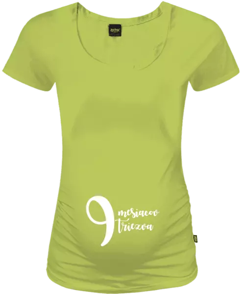 Tehotenské tričko 9 mesiacov triezva