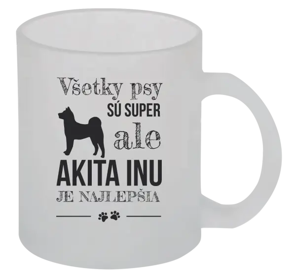 Hrnček Akita Inu je najlepšia