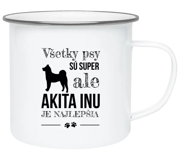 Plecháčik Akita Inu je najlepšia