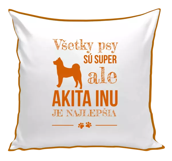 Vankúš Akita Inu je najlepšia