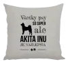 Vankúš Akita Inu je najlepšia