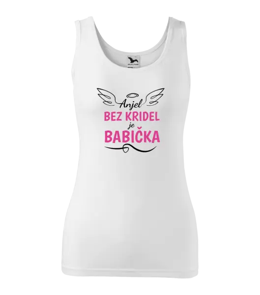 Dámske tielko Anjel bez kridel - babička 