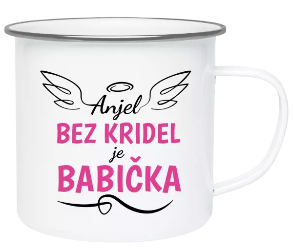Plecháčik Anjel bez kridel - babička 