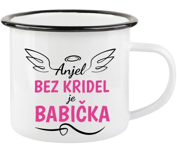 Plecháčik Anjel bez kridel - babička 