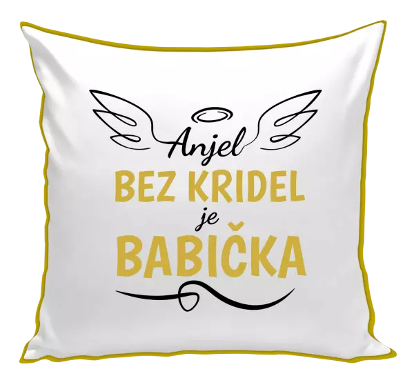 Vankúš Anjel bez kridel - babička 