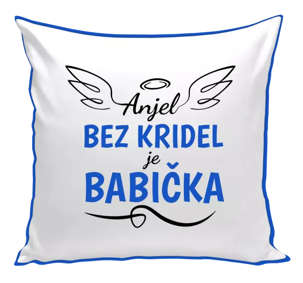 Vankúš Anjel bez kridel - babička 