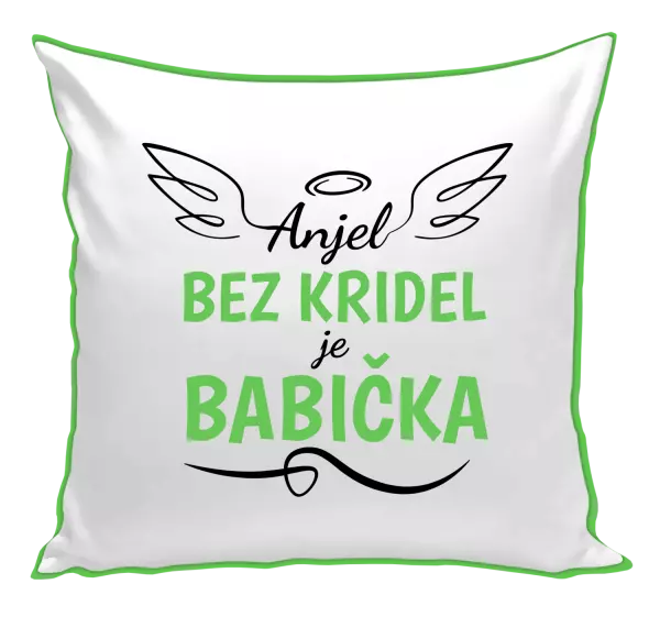 Vankúš Anjel bez kridel - babička 