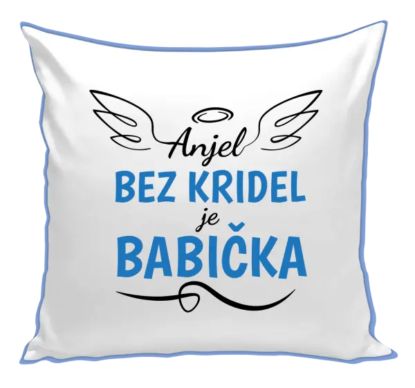 Vankúš Anjel bez kridel - babička 