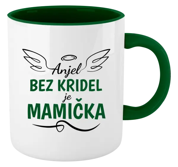 Hrnček  Anjel bez kridel je mamička