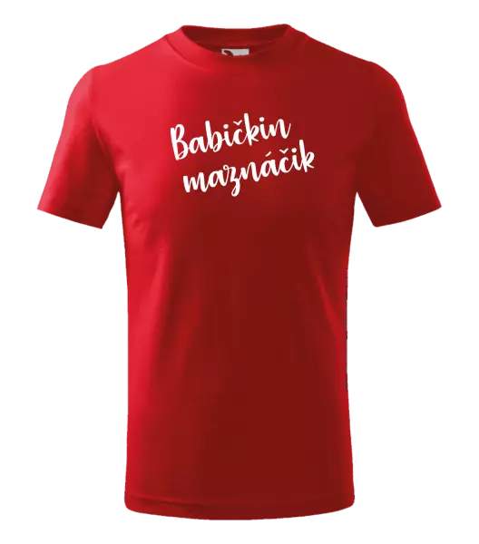 Detské tričko Babičkin maznáčik
