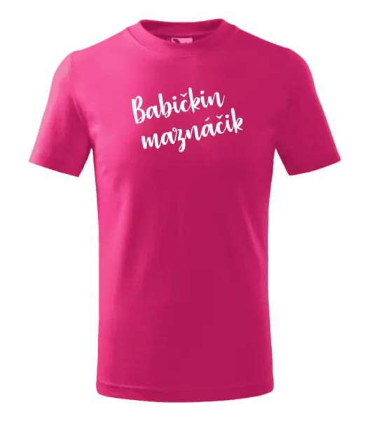 Detské tričko Babičkin maznáčik