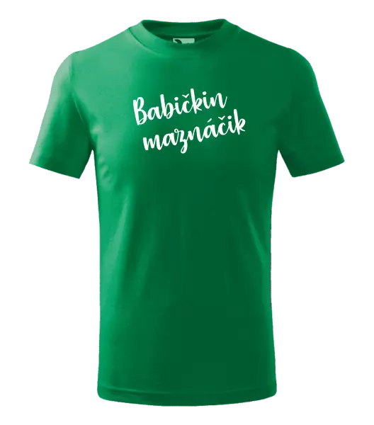 Detské tričko Babičkin maznáčik