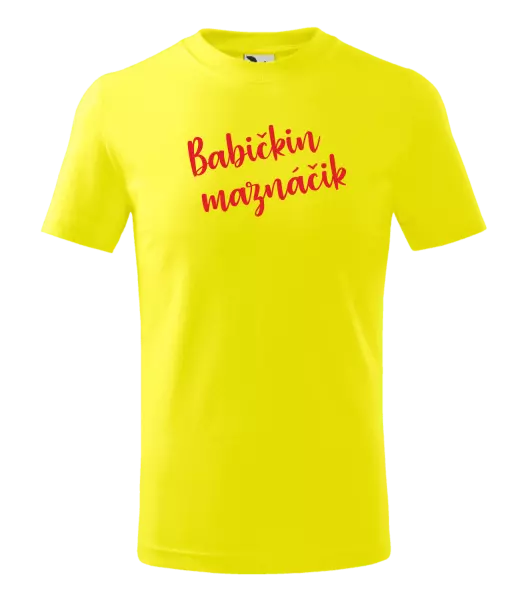 Detské tričko Babičkin maznáčik