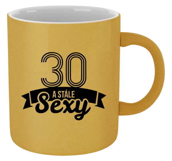 Metalický hrnek Stále sexy