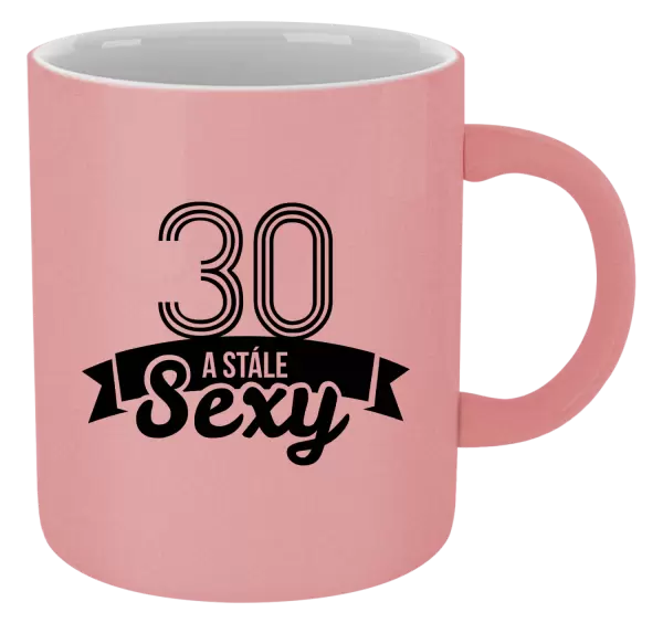 Metalický hrnek Stále sexy