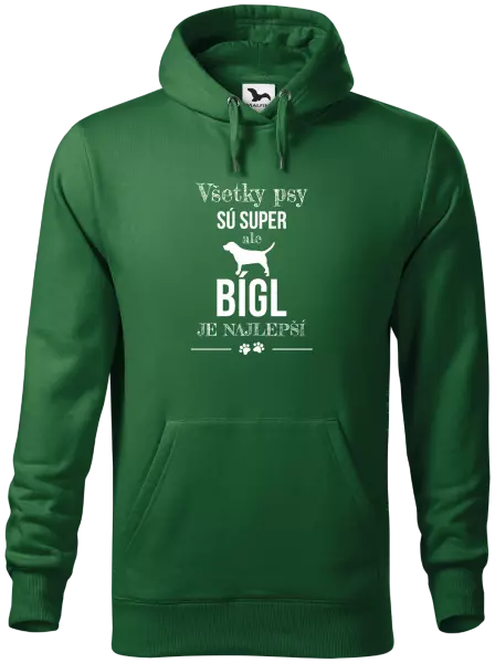 Pánska mikina Bígl je najlepší