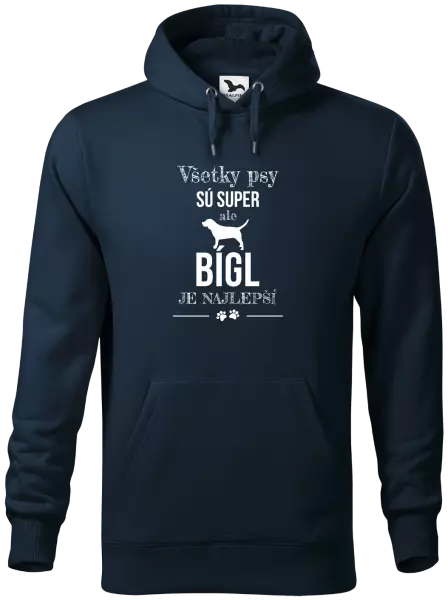 Pánska mikina Bígl je najlepší