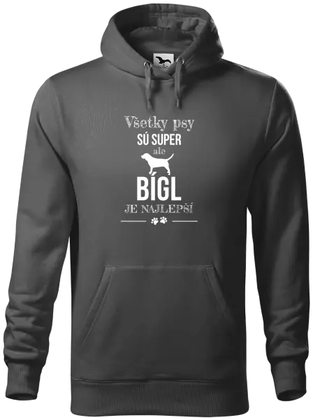 Pánska mikina Bígl je najlepší