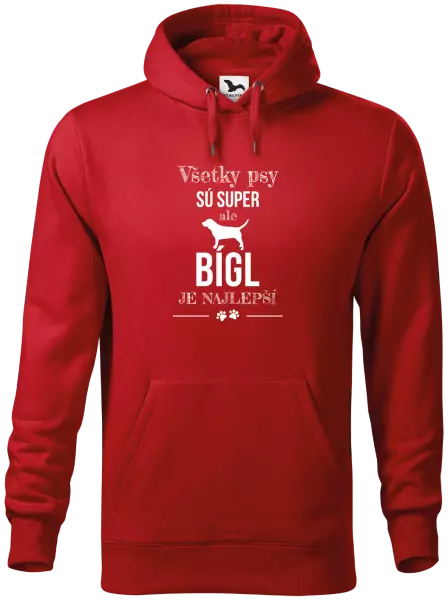 Pánska mikina Bígl je najlepší