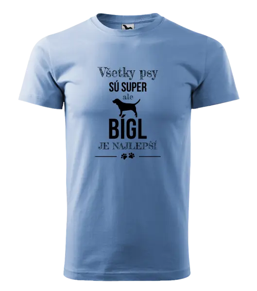 Pánske tričko Bígl je najlepší