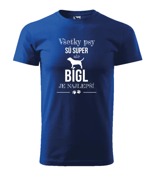 Pánske tričko Bígl je najlepší