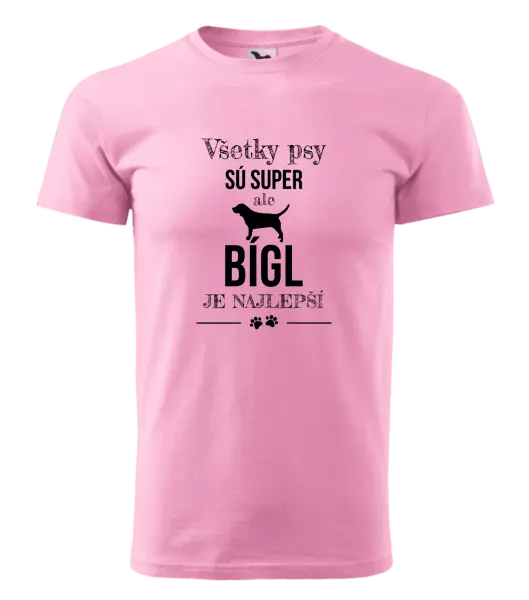 Pánske tričko Bígl je najlepší