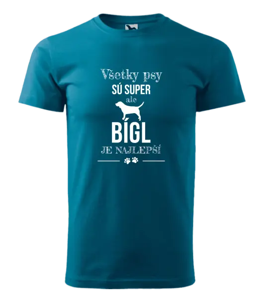 Pánske tričko Bígl je najlepší