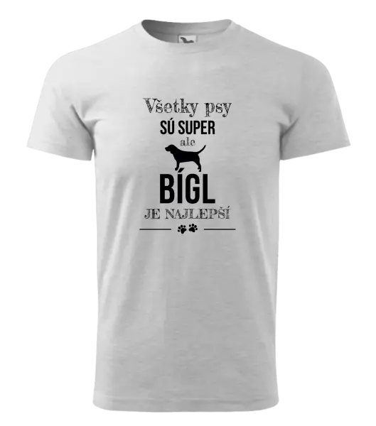 Pánske tričko Bígl je najlepší