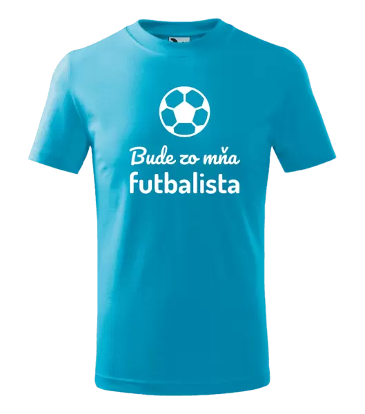 Detské tričko Bude zo mňa futbalista