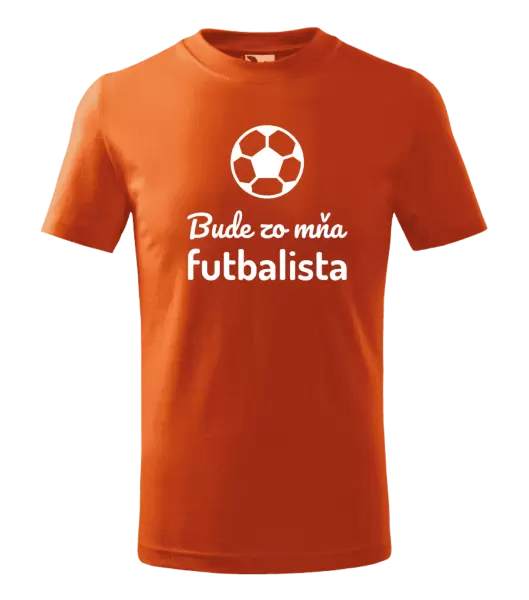 Detské tričko Bude zo mňa futbalista