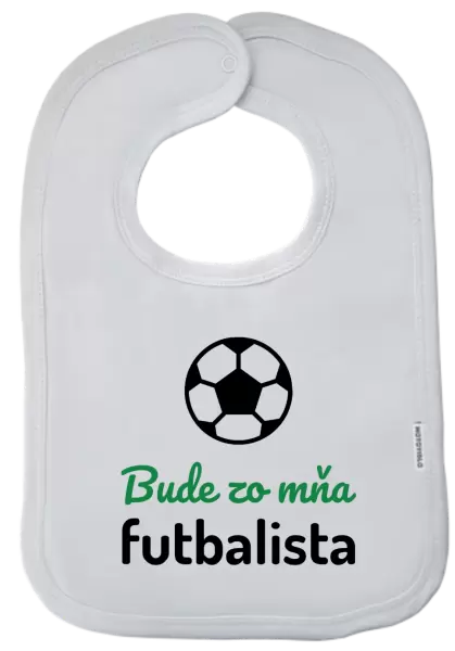 Detský podbradník Bude zo mňa futbalista