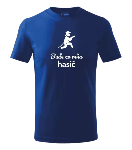 Detské tričko Bude zo mňa hasič
