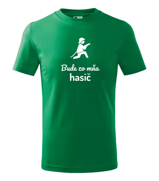 Detské tričko Bude zo mňa hasič